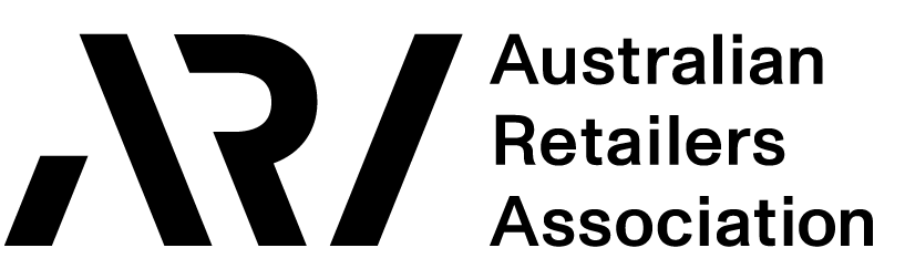 Australian Retailers Association logo - image of black and white elements reading Australian Retailers Association